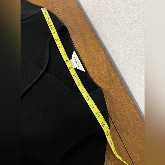 Exclusively Misook Black Brown Colorblock Long Sleeve‎ size XL - Picture 8 of 12